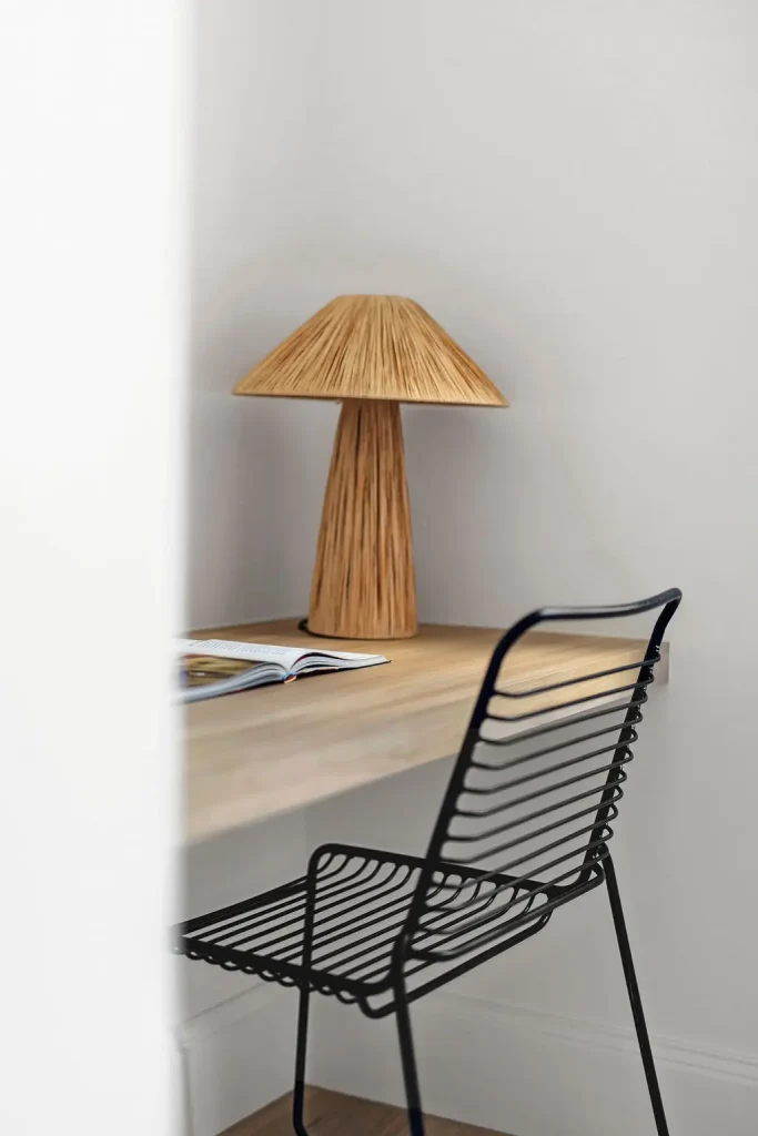 bedroom study nook in a full home renovation in Collaroy
