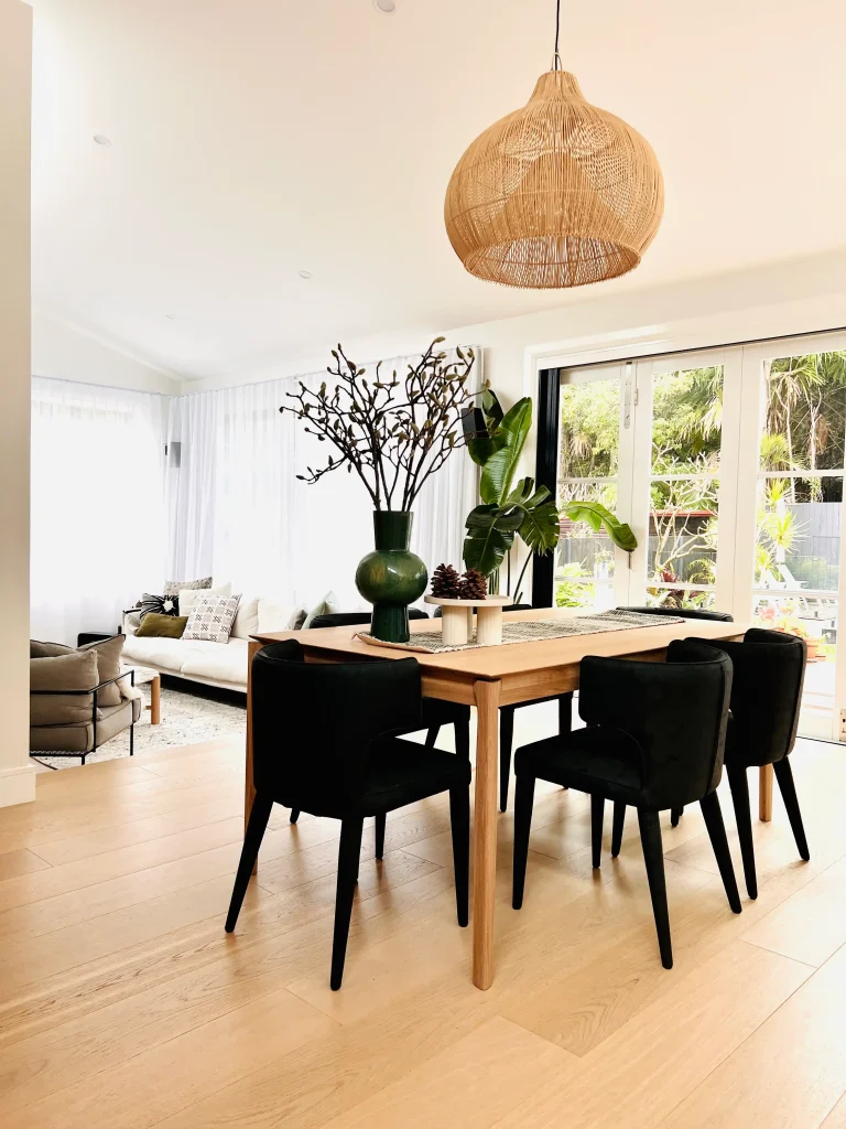Feature Black Dining Chairs