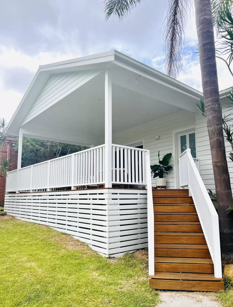 renovated house front