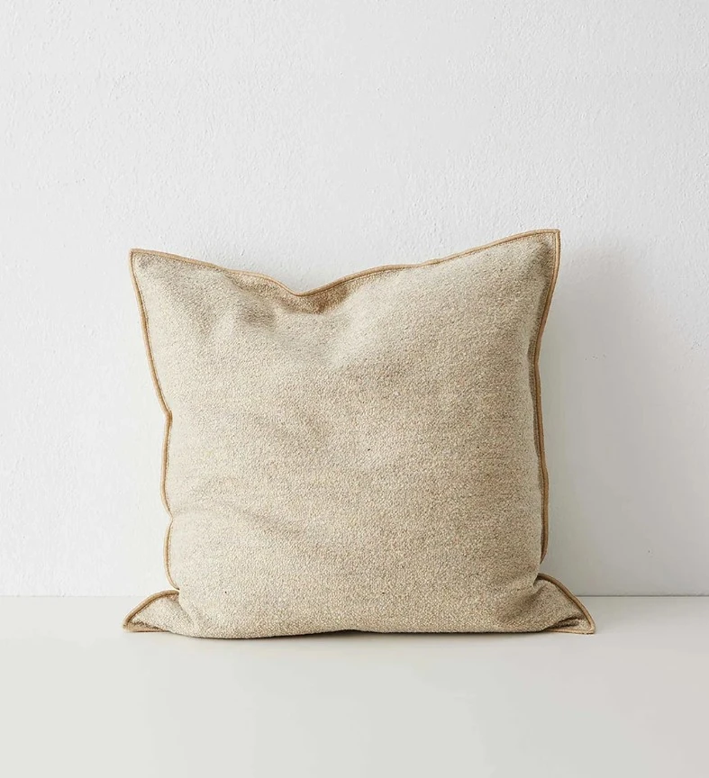 Alberto Cushion in Nougat by Weave Home