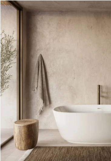 Image of a bathroom from microcement coffs harbour