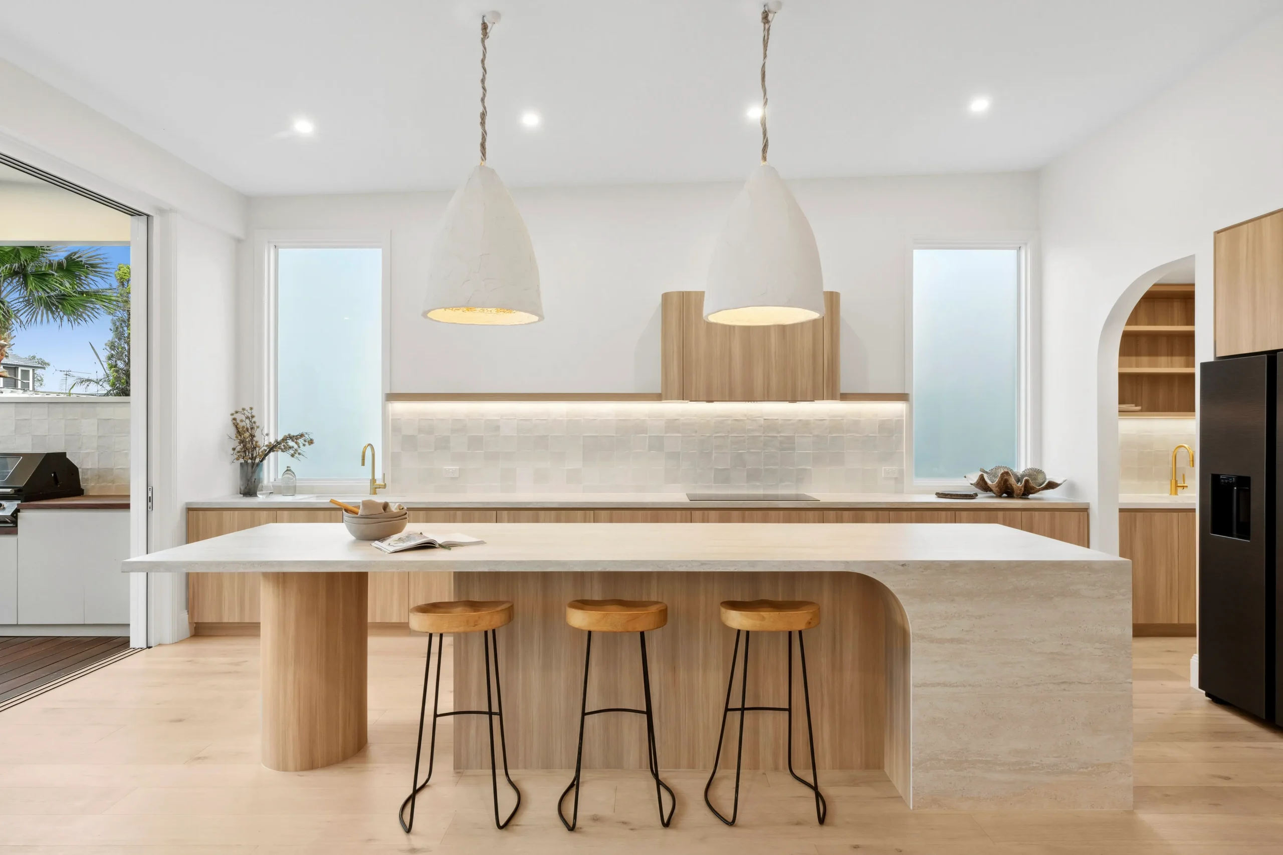 Bespoke Designed Coastal Kitchen Collaroy Higher res