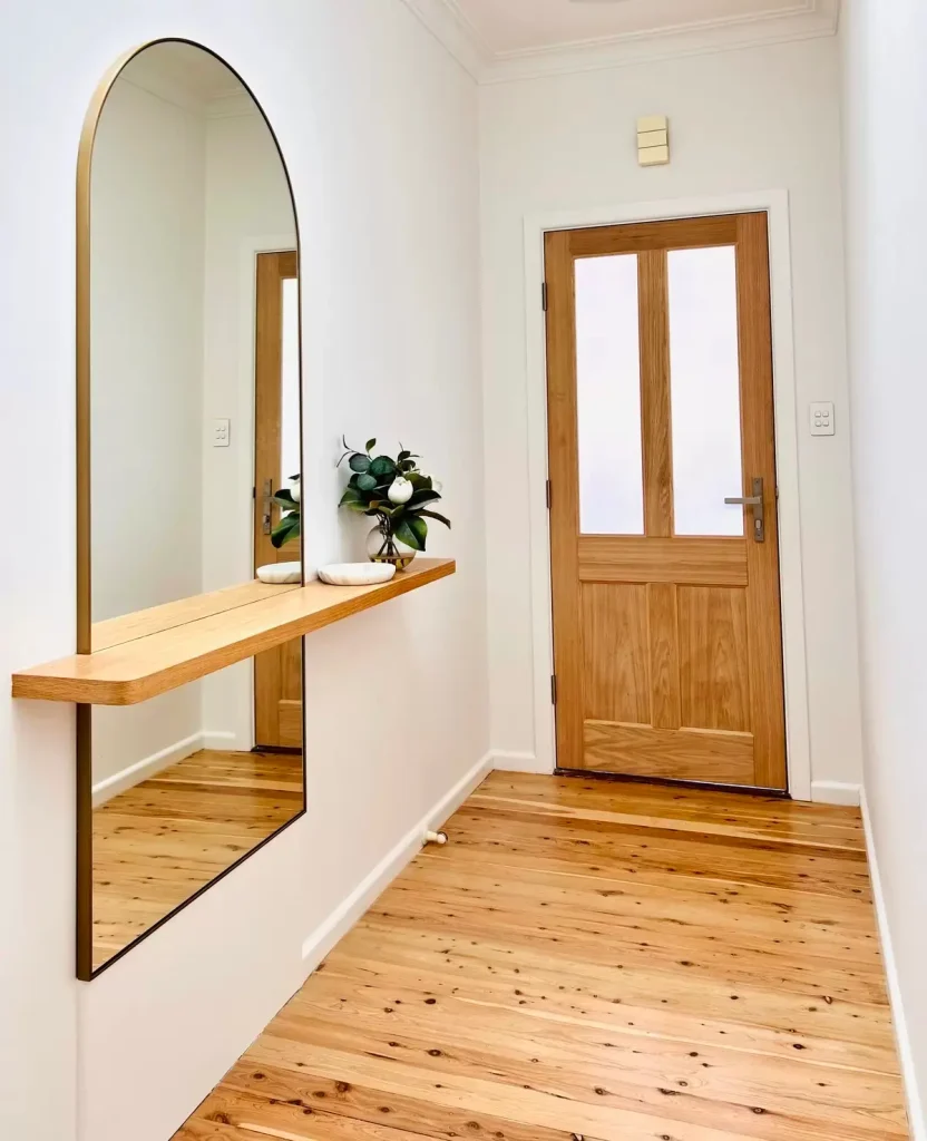 bright entrance hall in a redecoration in Forestville